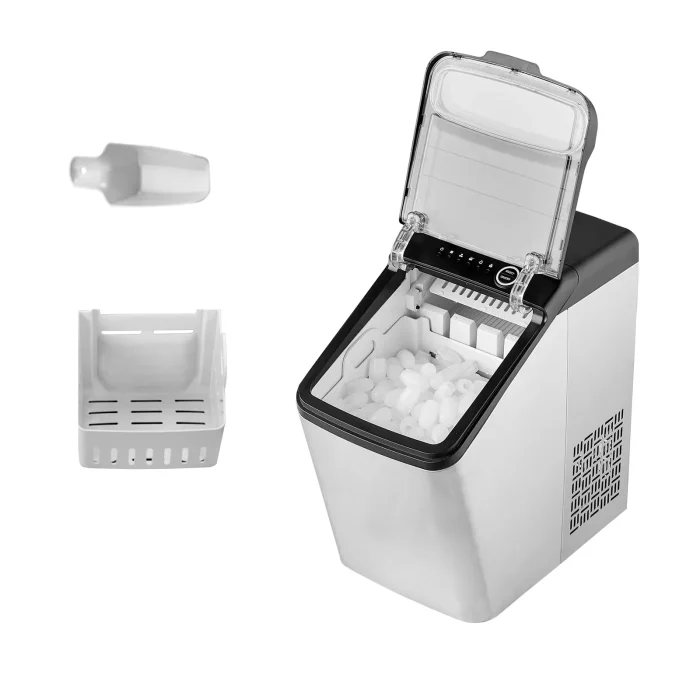 VEVOR Countertop Ice Maker, 9 Cubes Ready in 7 Mins