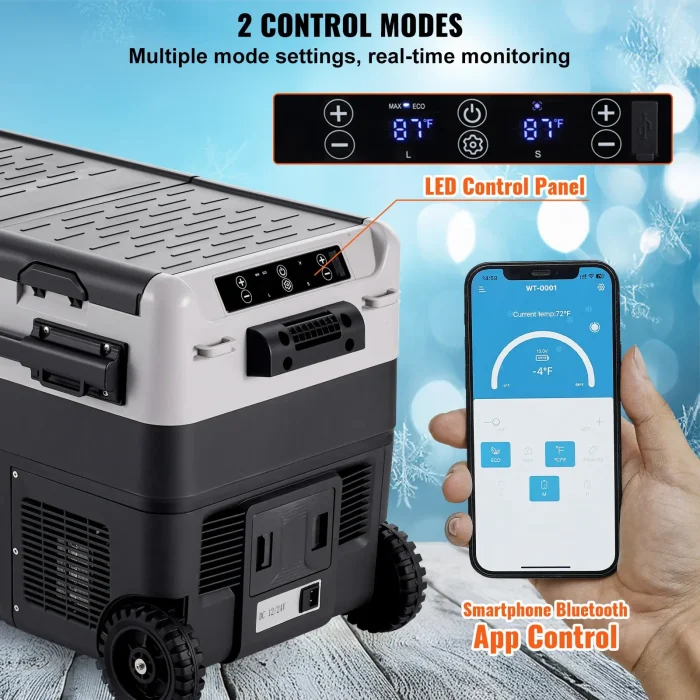 Portable Car Refrigerator Freezer
